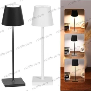 LED Tischlampe Akku,Tischleuchte Dimmbare mit Touch Control,3 Lichtmodi,USB - Bild 1 von 10