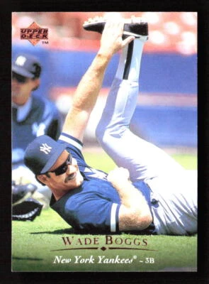 Wade Boggs 1995 Upper Deck #445 New York Yankees - Image 1 of 2