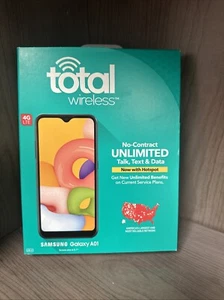 Samsung Galaxy A01 4G LTE 16GB Total Wireless by Verizon BRAND NEW SEALED - Picture 1 of 4