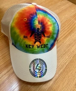 Key West Est 1822 Florida Baseball Cap Trucker Mütze Mesh Lucky 7 Snapback OS - Bild 1 von 6