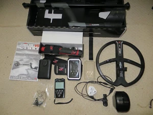 USED XP DEUS 1 X35 11 INCH COIL.REMOTE,WSA BACKPHONES & MI4 PINPOINTER - Picture 1 of 18
