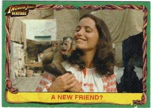 Indiana Jones Heritage Topps 2008 White Back Parallel Chase Card #11 - #126/500 - Picture 1 of 1