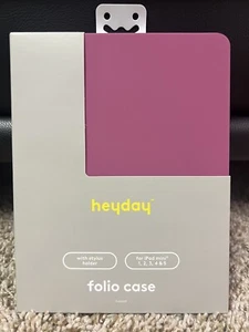 HEYDAY APPLE iPAD MINI 1,2,3,4,& 5 AND PENCIL CASE DUSTY PINK - Picture 1 of 3
