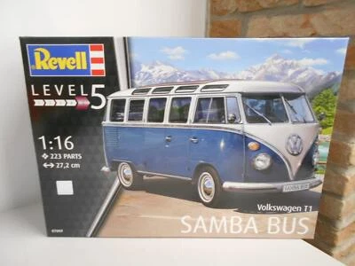REV07009 by Volkswagen T1 Samba bus - kit di montaggio - 1:16 - Immagine 1 di 3