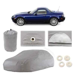 Mazda MX-5 Miata 6 Layer Car Cover Fitted Outdoor Water Proof Rain Snow Sun Dust - Picture 1 of 2