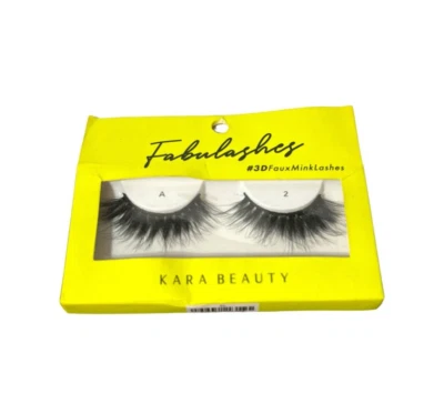 Kara Beauty Fabulashes 3D Faux Mink Lashes, A2 - Image 1 of 4