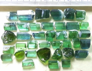 Beautiful Color Tourmaline Faceted Rough Grade Very Nice Quality 140 Carats - Picture 1 of 8