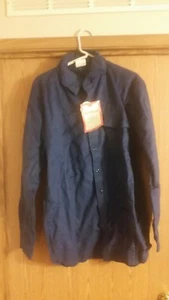 IDEAL Cotton Chamois Men's Shirt - Size L - New With Tags - Vintage 80's - Picture 1 of 4