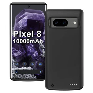 For Google Pixel 8 Pro/Pixel 8 Battery Charger Case Charging Power Bank 10000mAh - Photo 1 sur 13