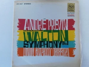 Walton - Symphony 1 / Viola Concerto - Previn / LSO - LP - Picture 1 of 2