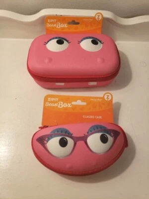 Caja de almacenamiento de lápices duros Zipit Beast y estuche de gafas juego a juego... Foto 1 de 4