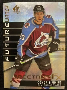 19-20 UD SP Authentic Future Watch Spectrum FX S-43 Connor Timmins - Picture 1 of 2