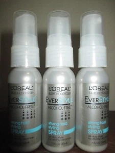 Lot of 3 L'Oreal EverStyle Stronghold Styling Spray 1 oz - Picture 1 of 1