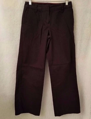 Larry Levine Womens Pants Size 4P 4 Petite Black Velor FEEL - Image 1 of 3