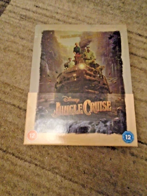 Jungle Cruise (2021) - 4K + Blu-ray Steelbook - Region Free - Like New - Image 1 of 3