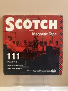 Scotch Brand Magnetic Tape No. 111-12 All Purpose Recording Reel-1200-Untested - Picture 1 of 7