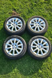 Original Opel Alufege mit Reifen 6,5Jx16H2 205/55 ZR16 94W - Bild 1 von 5