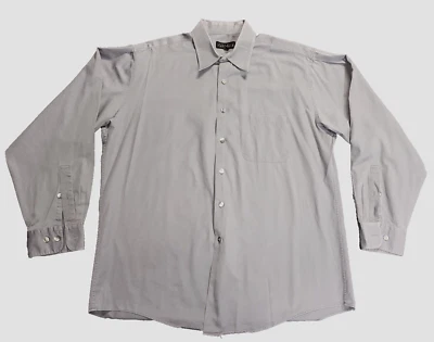 Perry Ellis Portfolio Men Dress Light Purple Shirt Size 16 1/2 34/35 - Image 1 of 4