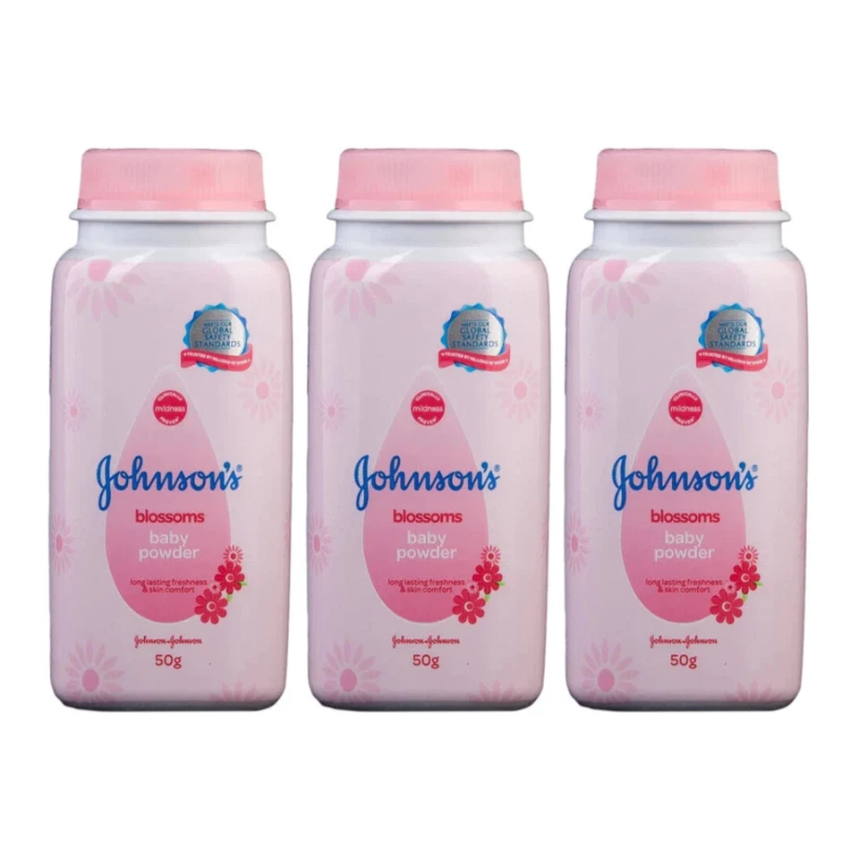 Johnson's Baby Powder Blossoms 50g Johnson & Johnson Talc Powder