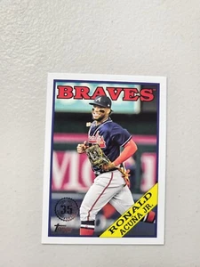 2023 Topps Update 1988 Baseball #88US-6 Ronald Acuña Jr. NM Free Shipping - Picture 1 of 2