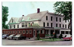 Postal del restaurante Lincoln Inn en Essex Junction Vermont c1950 - Imagen 1 de 2