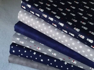100% cotton fabric Fat Quarter Bundle quilting craft novelty cats SALE REDUCED B - Picture 1 of 2