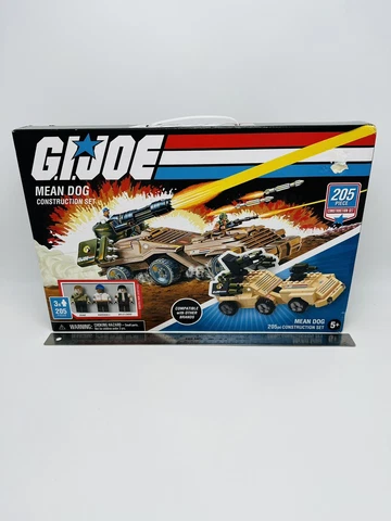 Hasbro GI Joe Mean Dog DUKE HARDBALL WILD  CARD 205 PIECE Lego Compatible Set Cover