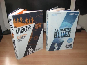 Edward Ashton Signed Mickey7 & Antimatter Blues 1st HB Bong Joon-Ho film in 2025 - Picture 1 of 9
