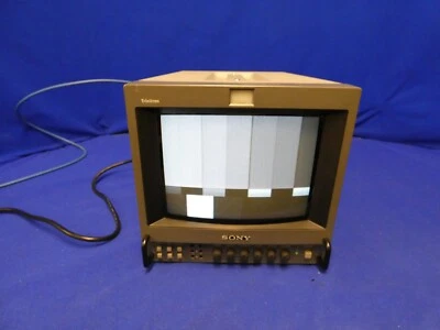 Sony PVM-8041Q 8" Video Monitor AS IS/ Parts READ AD /RGB works - Image 1 of 4