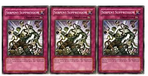 Yugioh - 3X Serpent Suppression - Common - 1st Edition - ABPF-EN066 - Near Mint - Picture 1 of 1