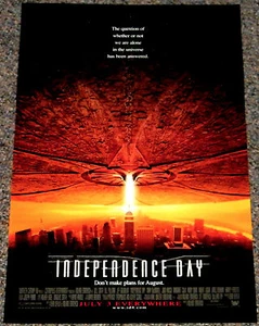INDEPENDENCE DAY 1996 ORIG. 13x20 MOVIE POSTER! WILL SMITH ALIEN INVASION ACTION - Picture 1 of 1