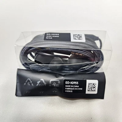 Samsung Tuned By AKG EO-IG955 Black In-Ear Headsets Original OEM - Image 1 of 4