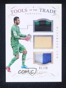 Panini Flawless Tools of the Trade Triple Relics 2015/20 Rui Patricio Rookie RC - Imagen 1 de 3