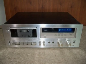 Pioneer Cassette Tape Deck CT-F650 Vintage Restaurata Testata Perfettamente Funzionante - Foto 1 di 7