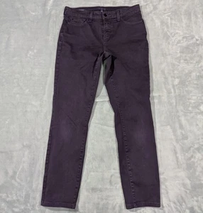 NYDJ Alina Legging Jeans Damen 8 lila Skinny Stretch Lift Tuck Made USA - Bild 1 von 14