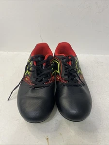 Lotto Soccer Cleats Sneakers Shoes Youth Size 8.5 Black Pink Outdoor - Picture 1 of 9