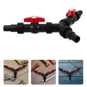 Hose Connector Outdoor Faucet Splitter 3 Way Aquarium Fountain Fitting - Picture 1 of 12