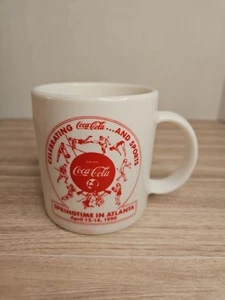 1990 Coca-Cola PVC Mug From Springtime In Atlanta - Picture 1 of 6