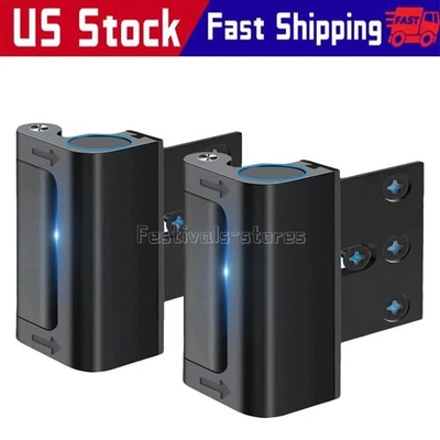 2 PACK Home Security Door Lock Childproof Door Reinforcement Lock Upgrade Design - Image 1 of 4
