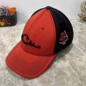 Gorra Arkansas State Red Wolves Drake Waterfowl Systems talla XL/XXL negra/roja - Imagen 1 de 10