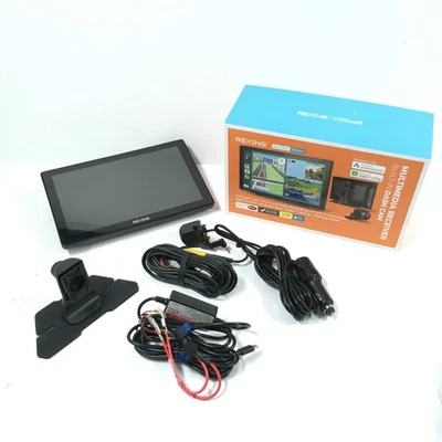 Rexing - 4K+1080p Dash Cam with CarPlay & Android Auto CPDuo9 USED (608951) - Image 1 of 4