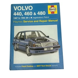 Volvo 440, 460 & 480 Haynes Service and Repair Manual, 1987 to 1992 (D to K) - Picture 1 of 5
