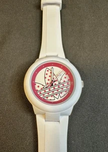 Adidas Silicone Band Watch White & Pink ADH3051 661510 - Picture 1 of 12
