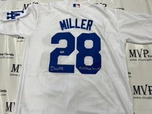 PSA/DNA Authentic Bobby Miller Autograph Home White L.A. Dodgers Jersey - Picture 1 of 3