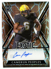 2023 Leaf Exotic CAMERUN PEOPLES Clown Fish Mojo Rookie Auto /3 #BA-CP1