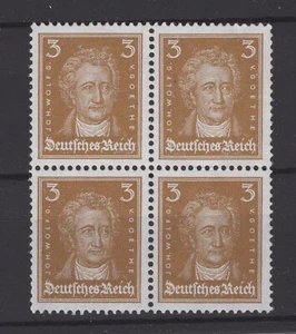 (WH23045) GERMAN REICH - 1926, MI 386, BLOCK OF 4, MNH, CV € 40, SEE SCANS - Picture 1 of 2