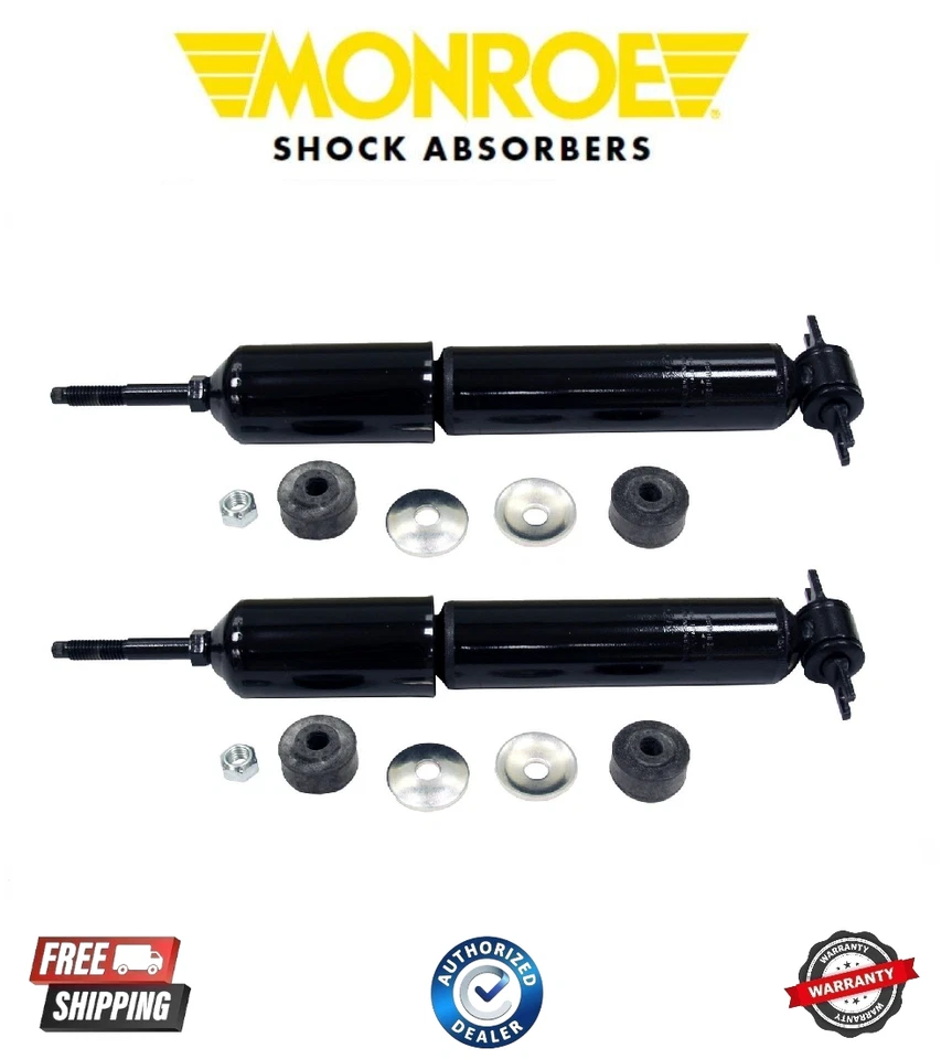 Juego de pares de amortiguadores delanteros Monroe OESpectrum 37206 para Dodge Ram 1500 2002-2008 tracción trasera Foto 1 de 1