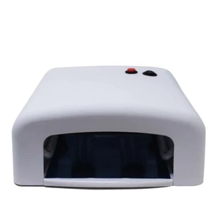 SECADOR ELÉCTRICO ULTRAVIOLETA DE ESMALTE DE UÑAS DE 36 WATT BLANCO - Picture 1 of 9