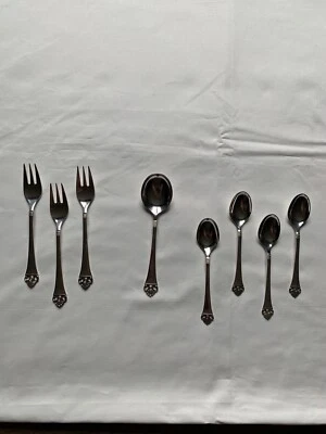 R&B Robbe & Berking Rosenmuster 8 tlg. Silber 150 Besteck - Bild 1 von 3