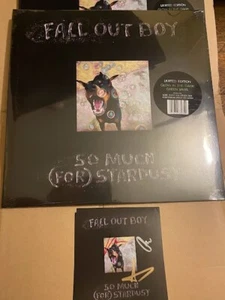 Fall Out Boy – So Much (For) Stardust - GLOW in the DARK Vinyl + SIGNED Art Card - Picture 1 of 2